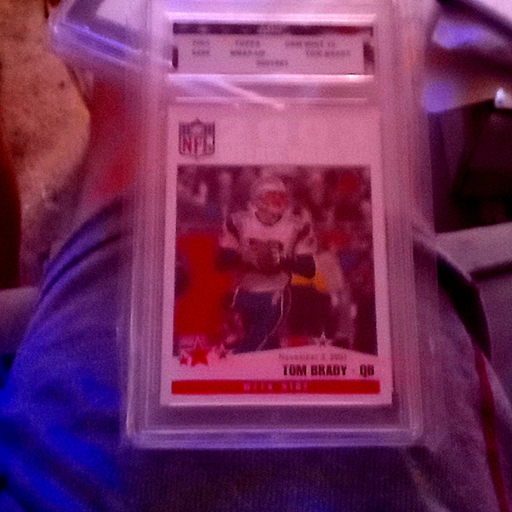 2003 TOM BRADY AGC 10 GEM MINT